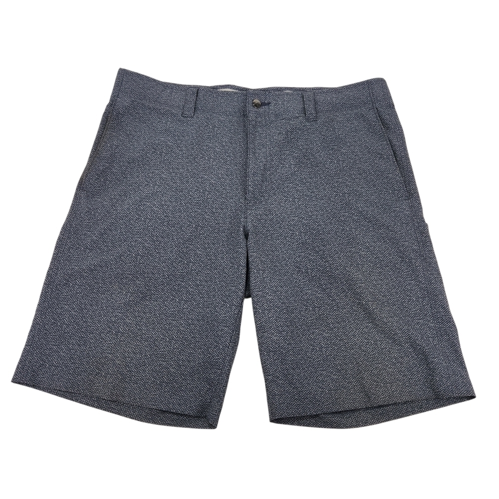 Callaway Golf Shorts Men’s Size 36 Textured Blue Gray Active Stretch Opti Dry